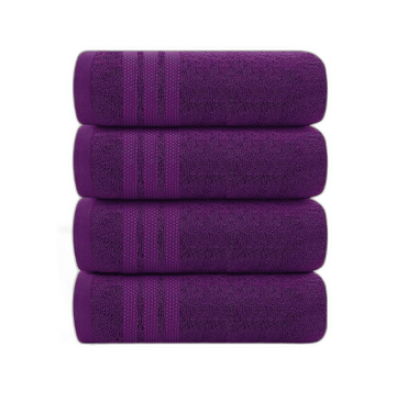 Pack of 4 Extra Large Jumbo Bath Sheets Towels 100% Egyptian Cotton 75 x 150 cm Towelsworld